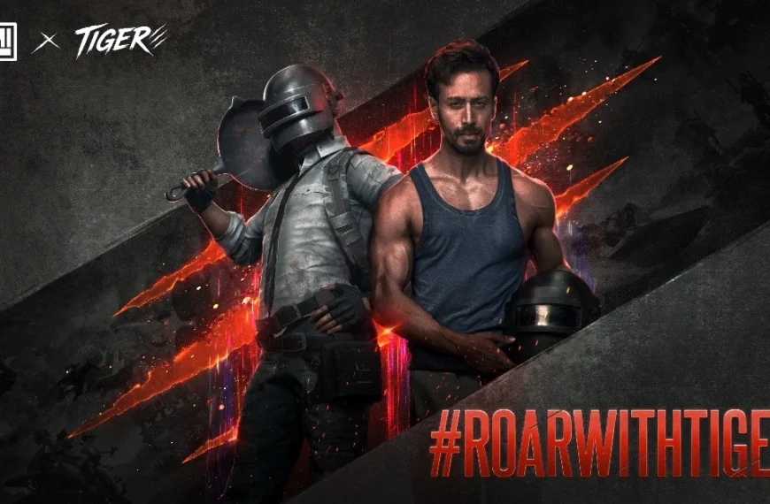 Tiger collab with BGMI